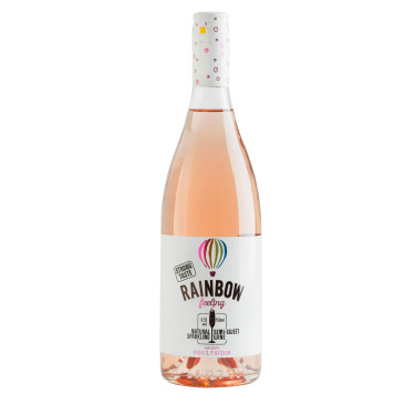 Rainbow Black Muscat of Tyrnavos Rose Semi-sweet Demi-sparkling Low Alcohol Wine